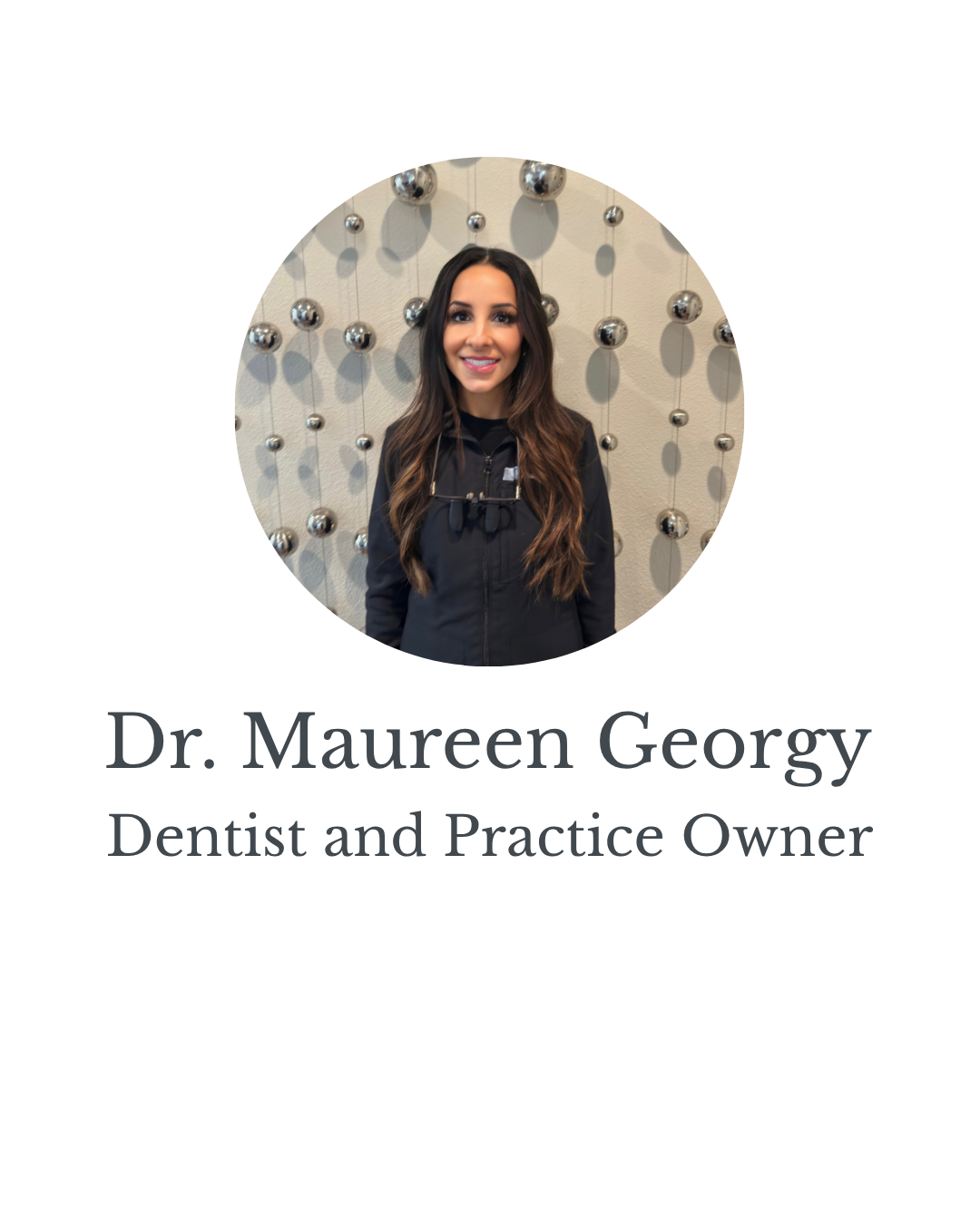 Confident patient showing beautiful smile